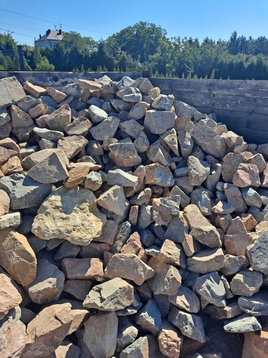Kamień na skarpy, głazy, głaz porfirowy, porfir, 90-250 mm, transport.
