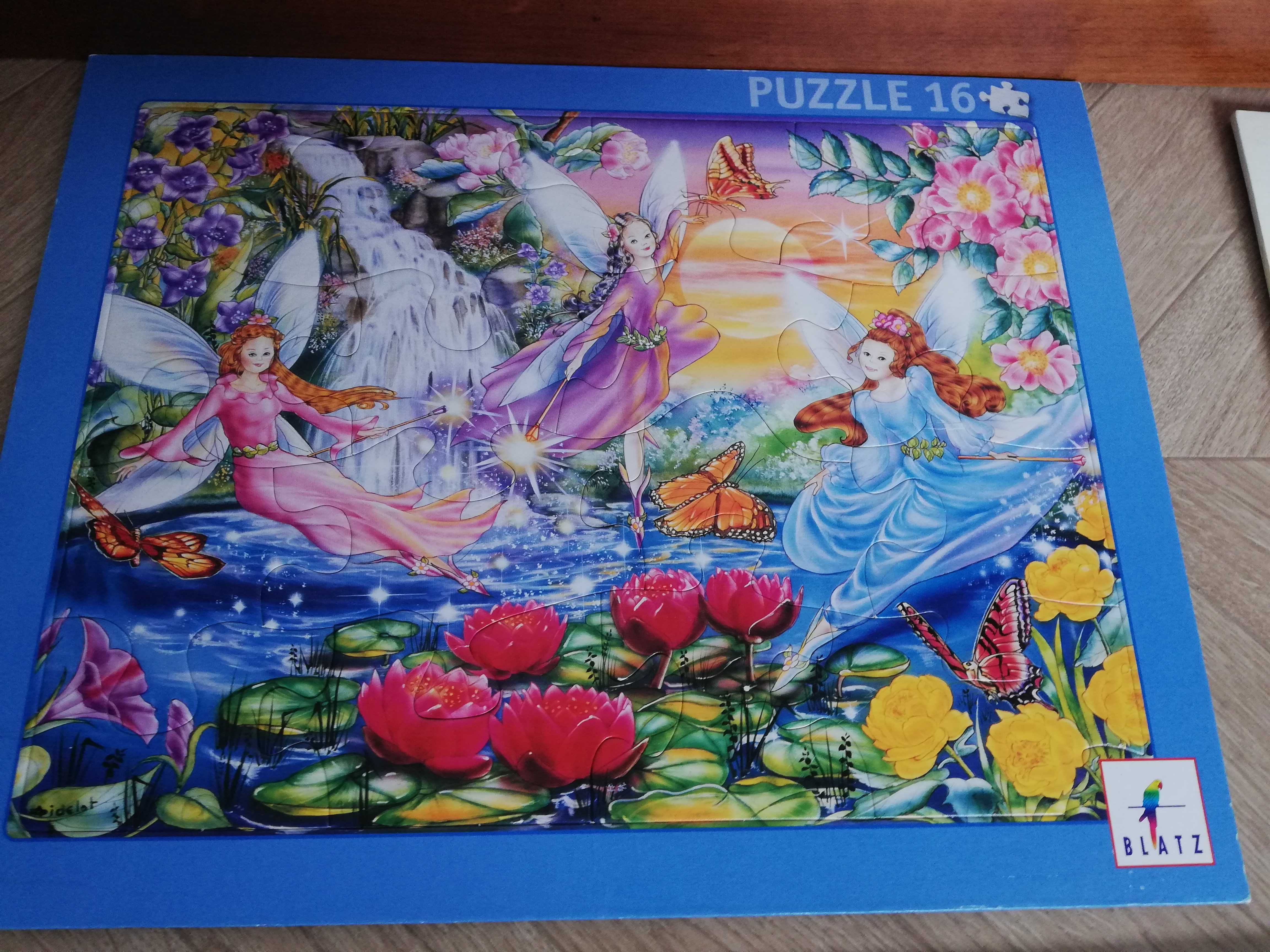 Puzzle układanki zestaw 3szt dla dzieci Ravensburger 3+