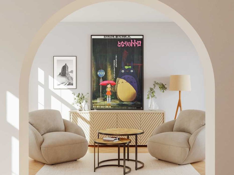 Plakat Studio Ghibli Totoro