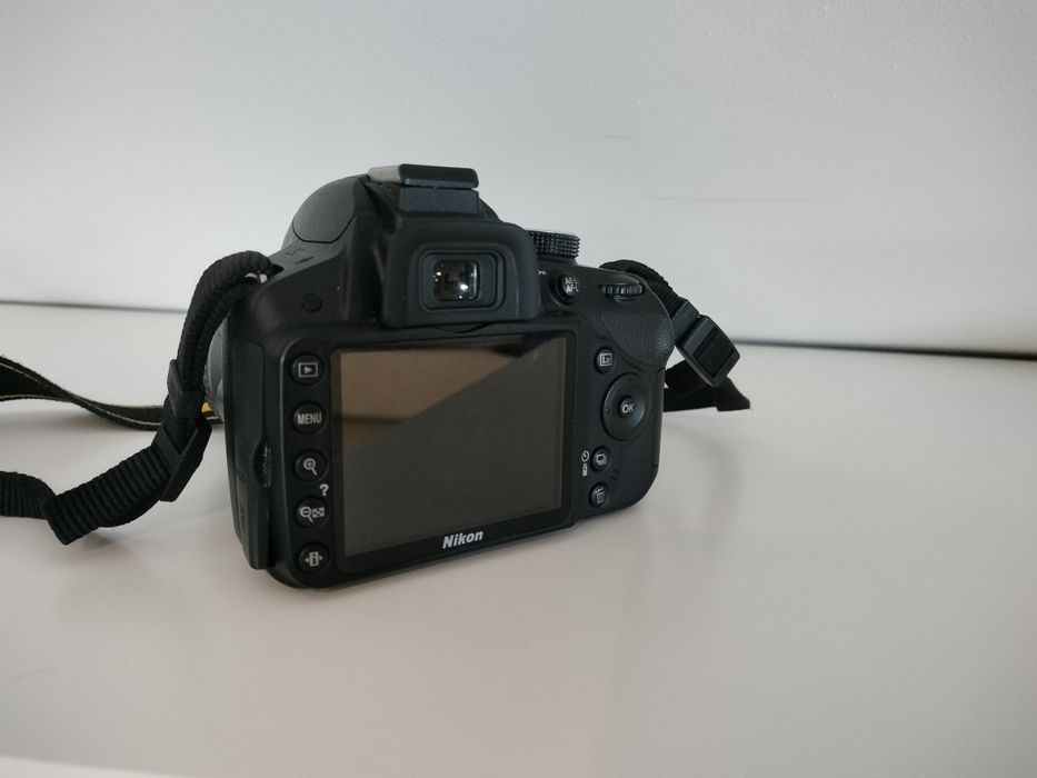 Kit Nikon D3200 + lente 18-55mm+cartão+mala