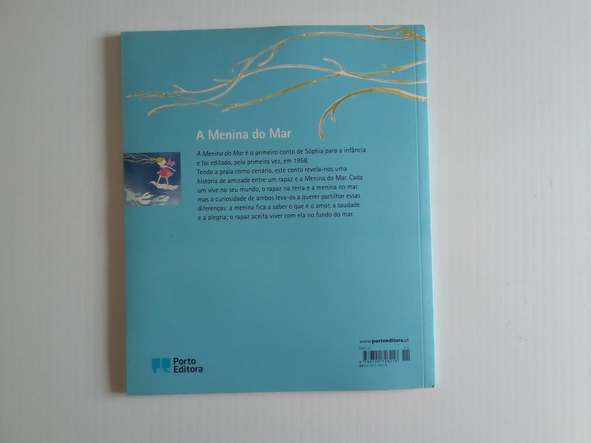 Livro  "A Menina do Mar", Plano Nac. de Leitura