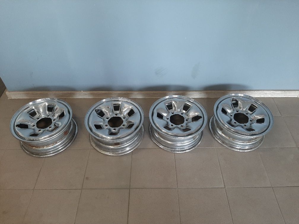 Felgi Toyota 6x139.7 15" Chromowane