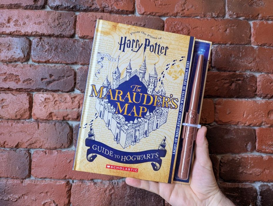 Книга Harry Potter: The Marauder's Map Карта Мародерів,чарівна паличка