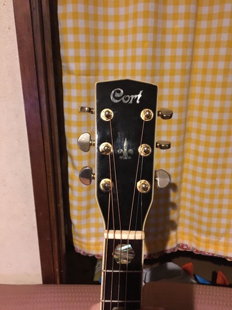 Vendo guitarra eletroacústica CORT SJ10-X troco