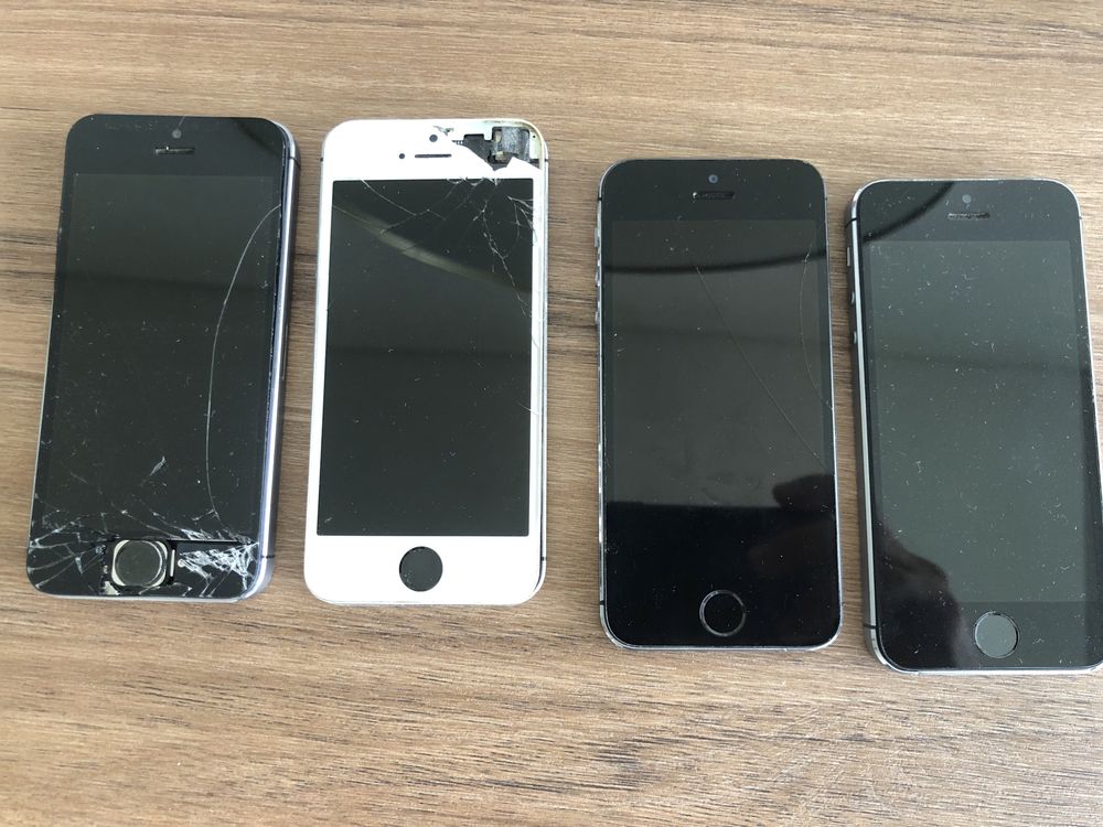 Lote de iphones 5S para peças
