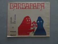 Carteira de cromos fechada Barbapapa - APR