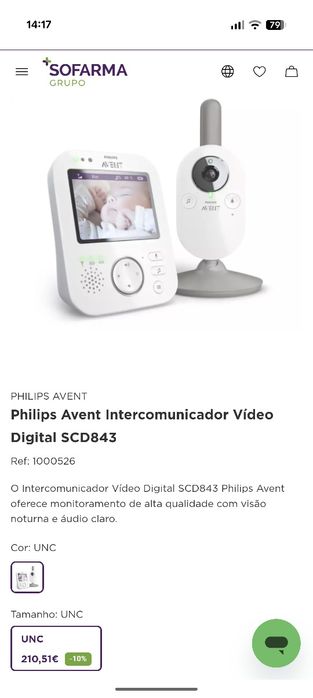 Monitor Philips Avent