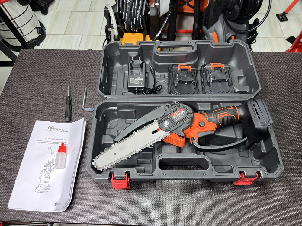 Аккумуляторная цепная пила Протон Proton CS-20 DN-2 BMC Посадка Makita