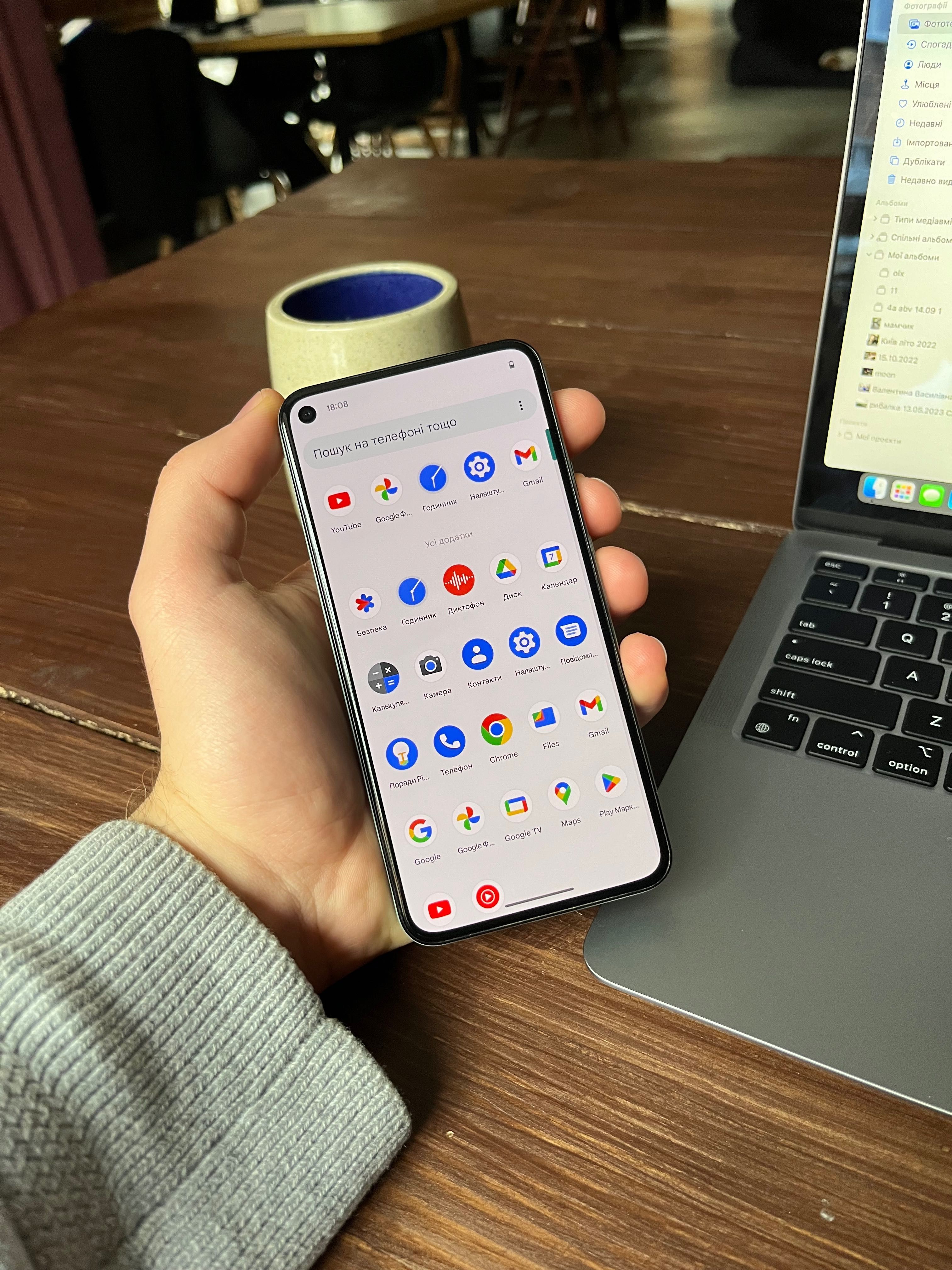 Google Pixel 5 8/128GB Sorta Sage Neverlock, Піксель 5 Гарний стан