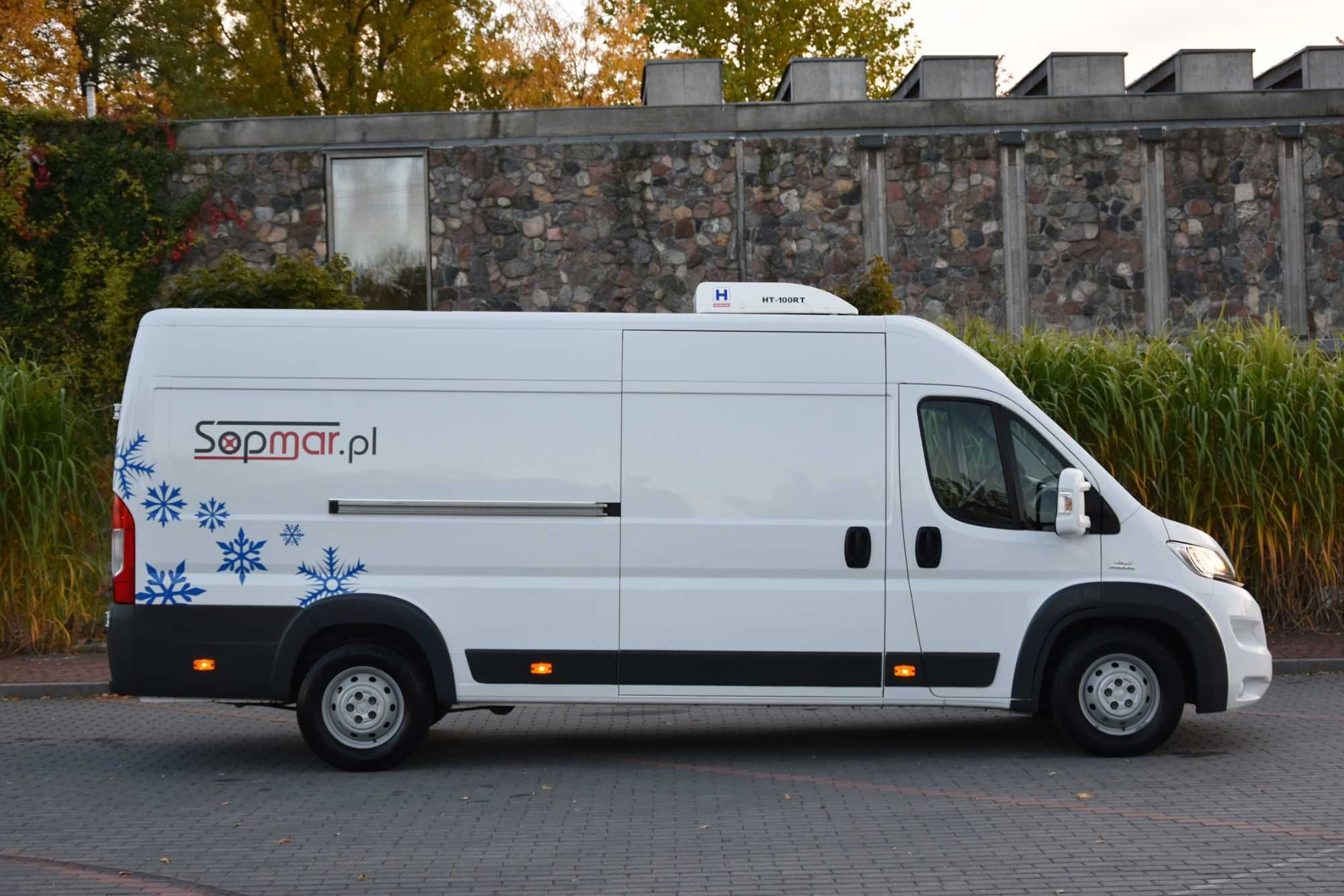 Wynajem BUS Chłodnia L4H2 Ducato WYPOŻYCZALNIA samochodów Sopmar