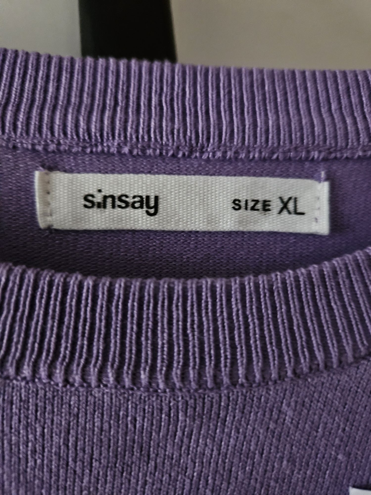 Sweterek damski Sinsay kolor lila