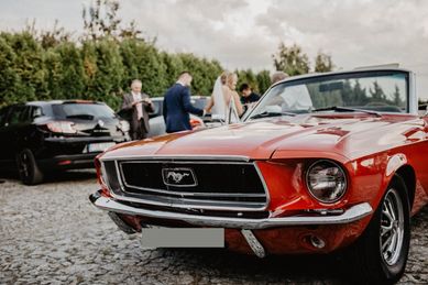 Ford Mustang 1967 auto do ślubu, wesele, wynajem, slub LUBLIN samochód