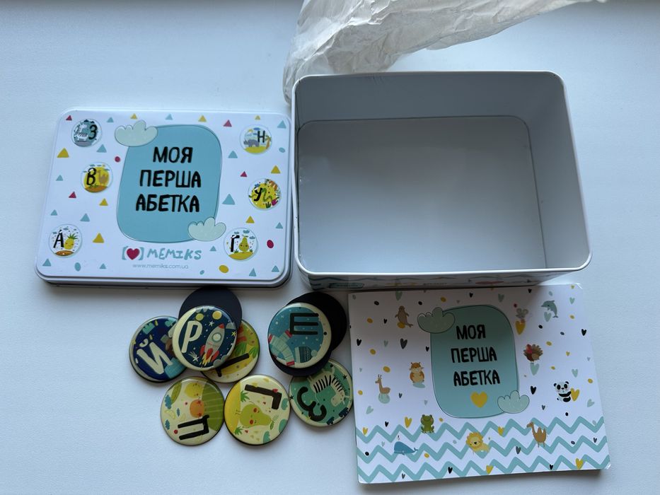Моя перша абетка Memiks