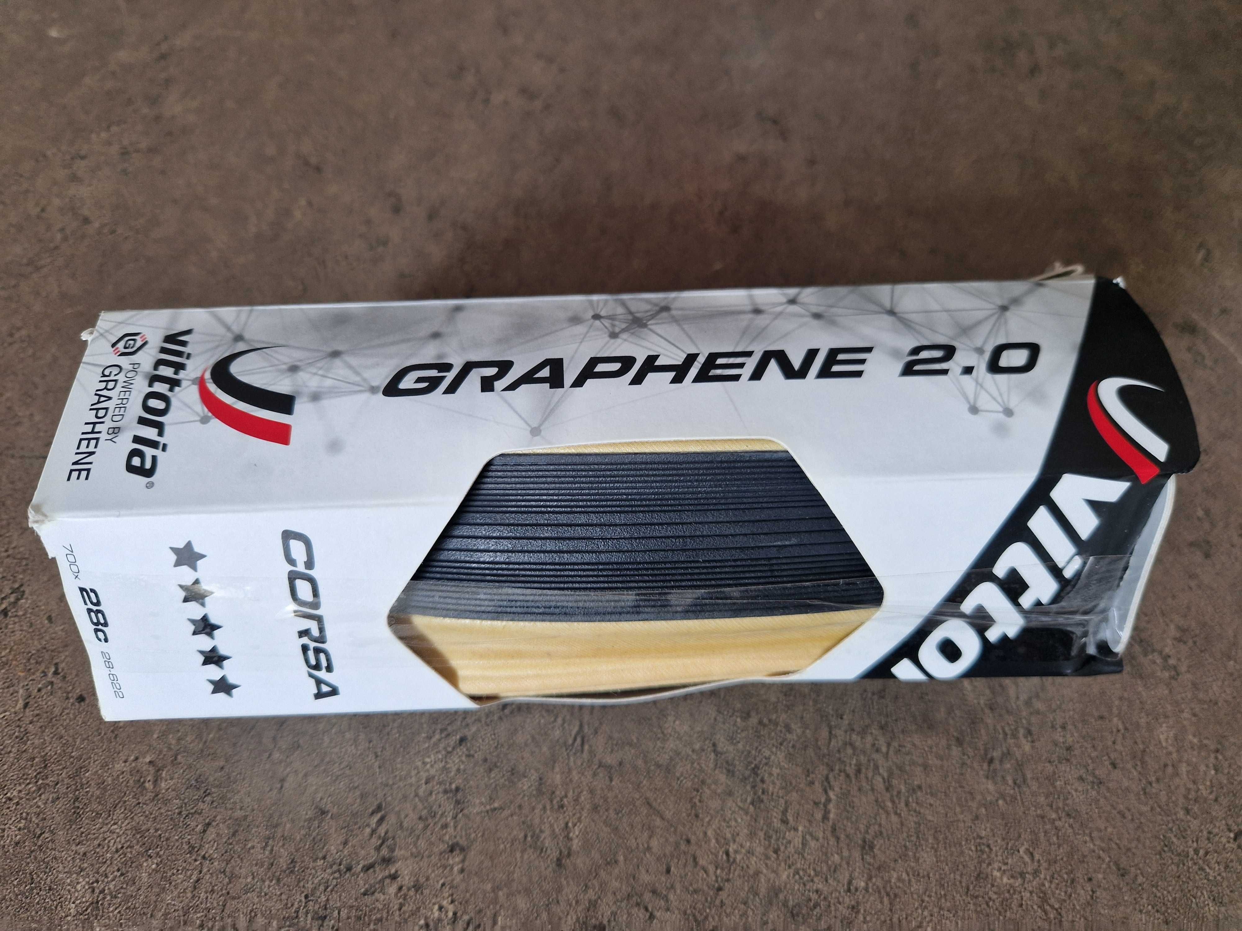 Opona Vittoria Corsa Graphene 2.0, 700x28c 28-622 NOWA!