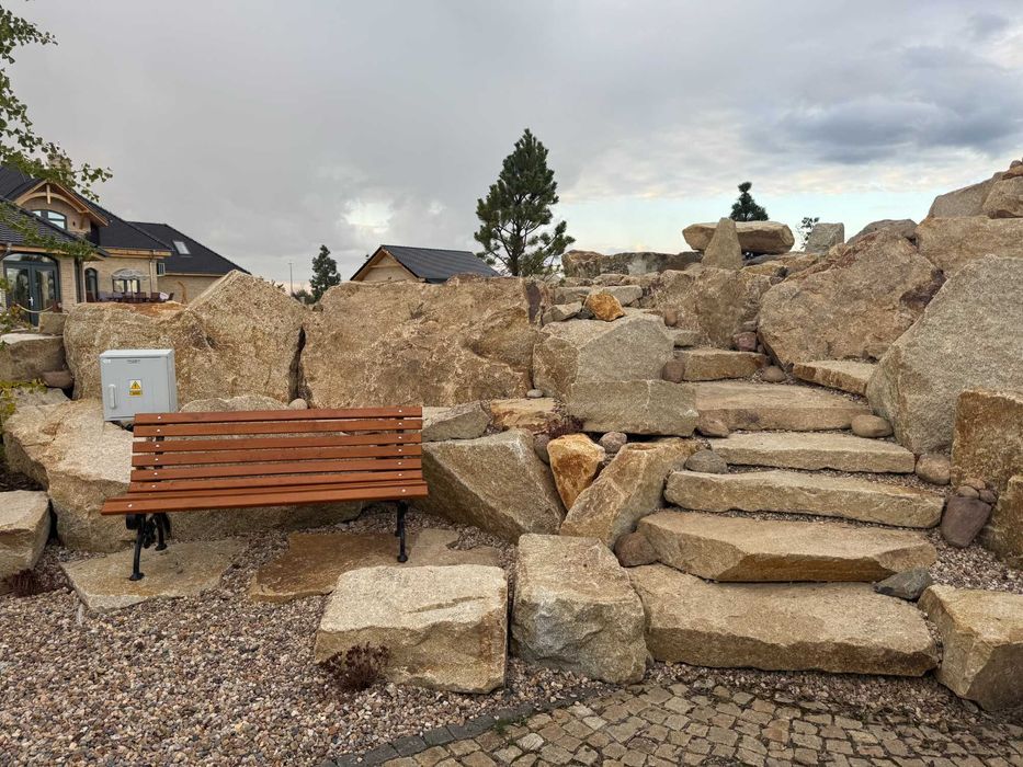 Płyty granitowe ogrodowe