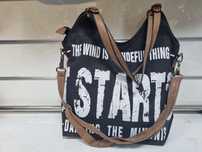 Torebka shopper czarna