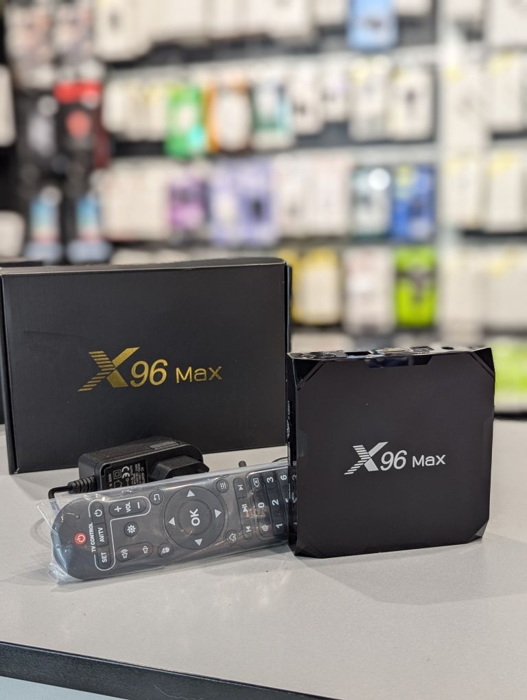X96 Max 4/32 Slimbox DDR4 1000Mbit Lan Налаштована  ОПТ  ДРОП