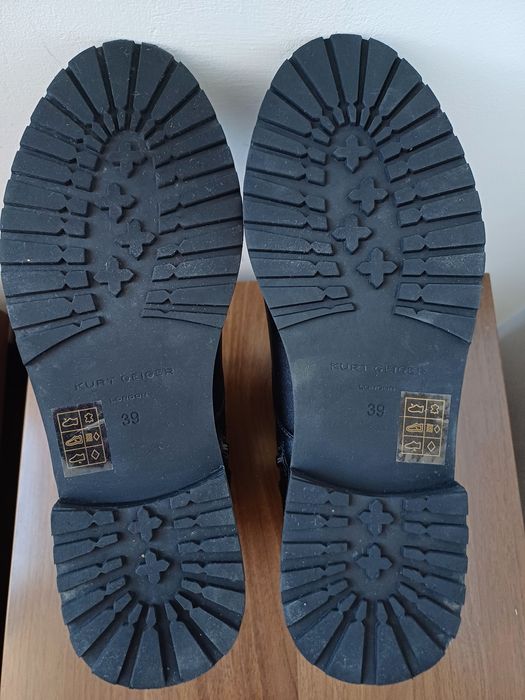 Осенние женские ботинки KURT GEIGER оригинал Англия, натур кожа 39