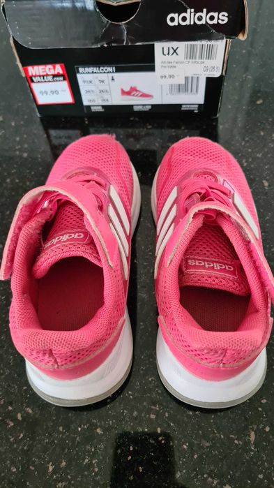 Buty sportowe dla dziewczynki Adidas rozmiar 26,5
