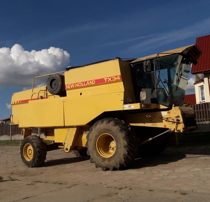 Kombajn new holland tx 34, napęd 4x4