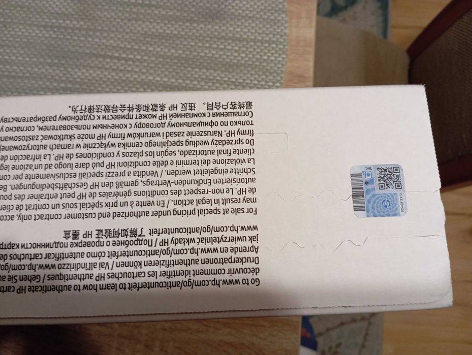 HP LaserJet oryginalny toner CE 505JC