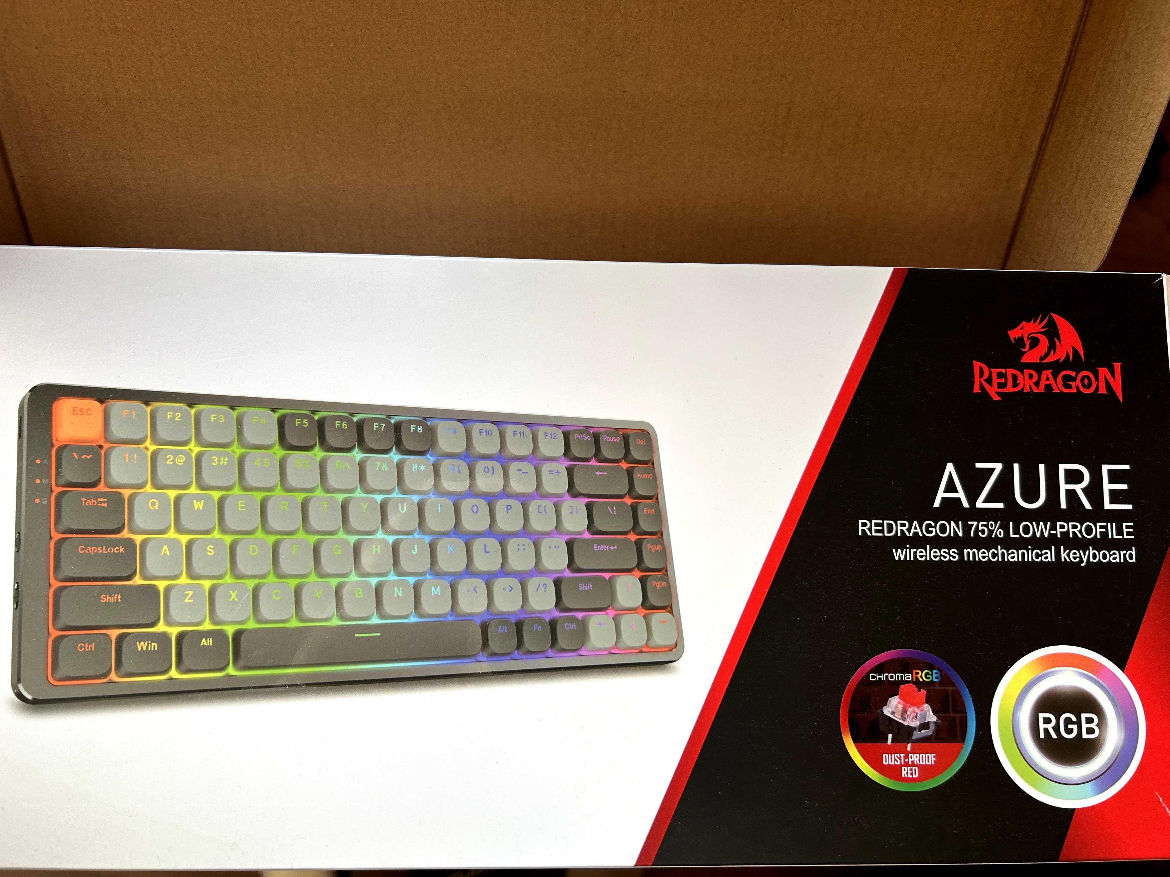 Klawiatura Redragon AZURE K652 RGB