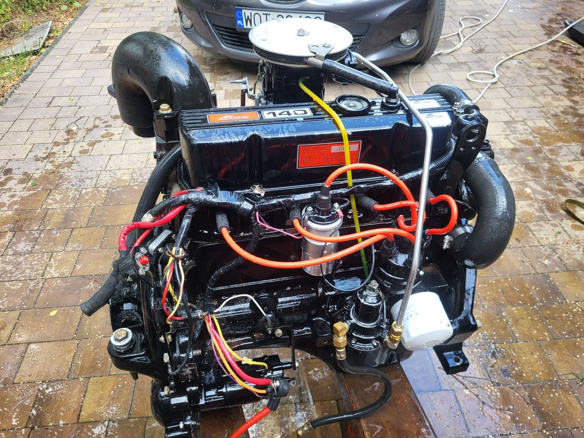 Silnik mercruiser 3.0 na części  gimbal zetka pompa