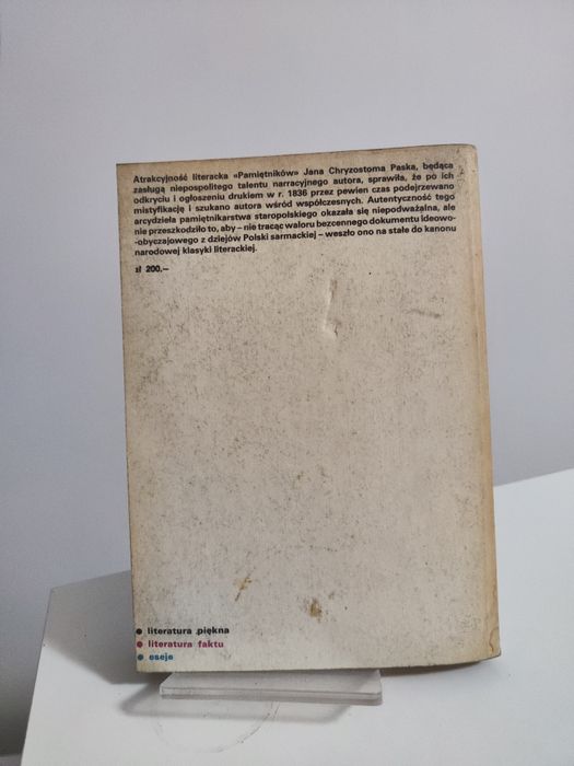 Pamiętniki - Jan Chryzostom Pasek