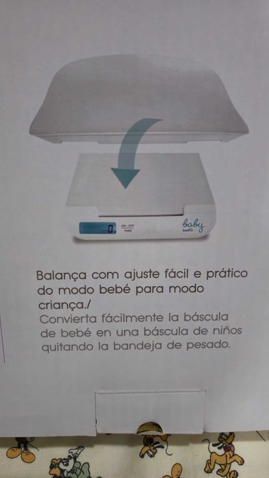 Balança bebé e aqueceder biberão e alimentos