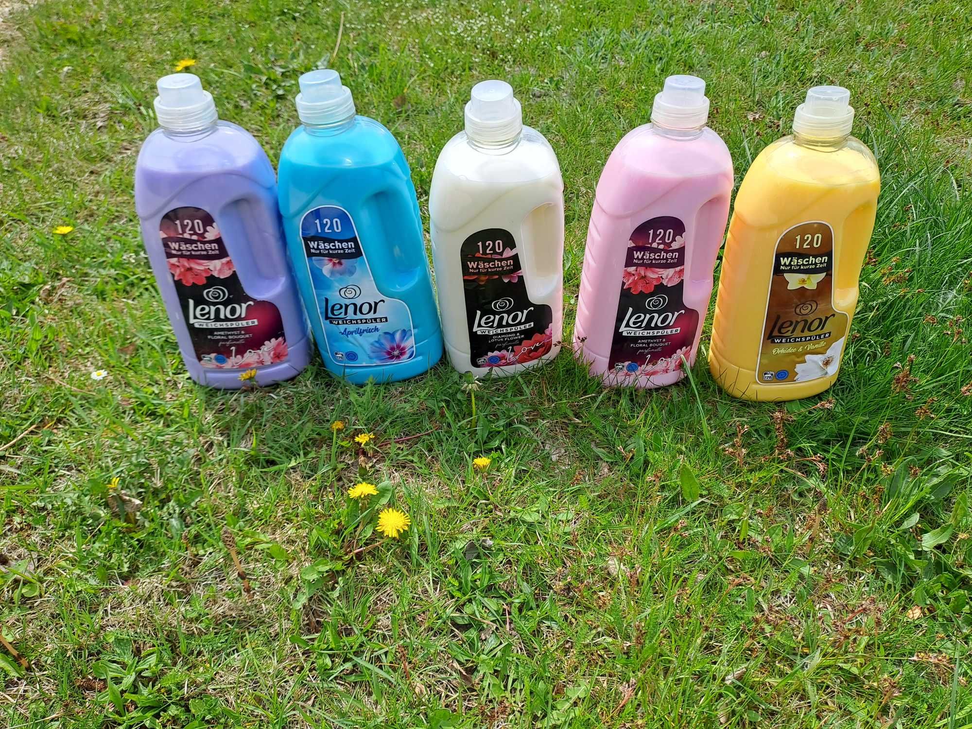 zestaw LENOR Płyn do płukania 4x3L