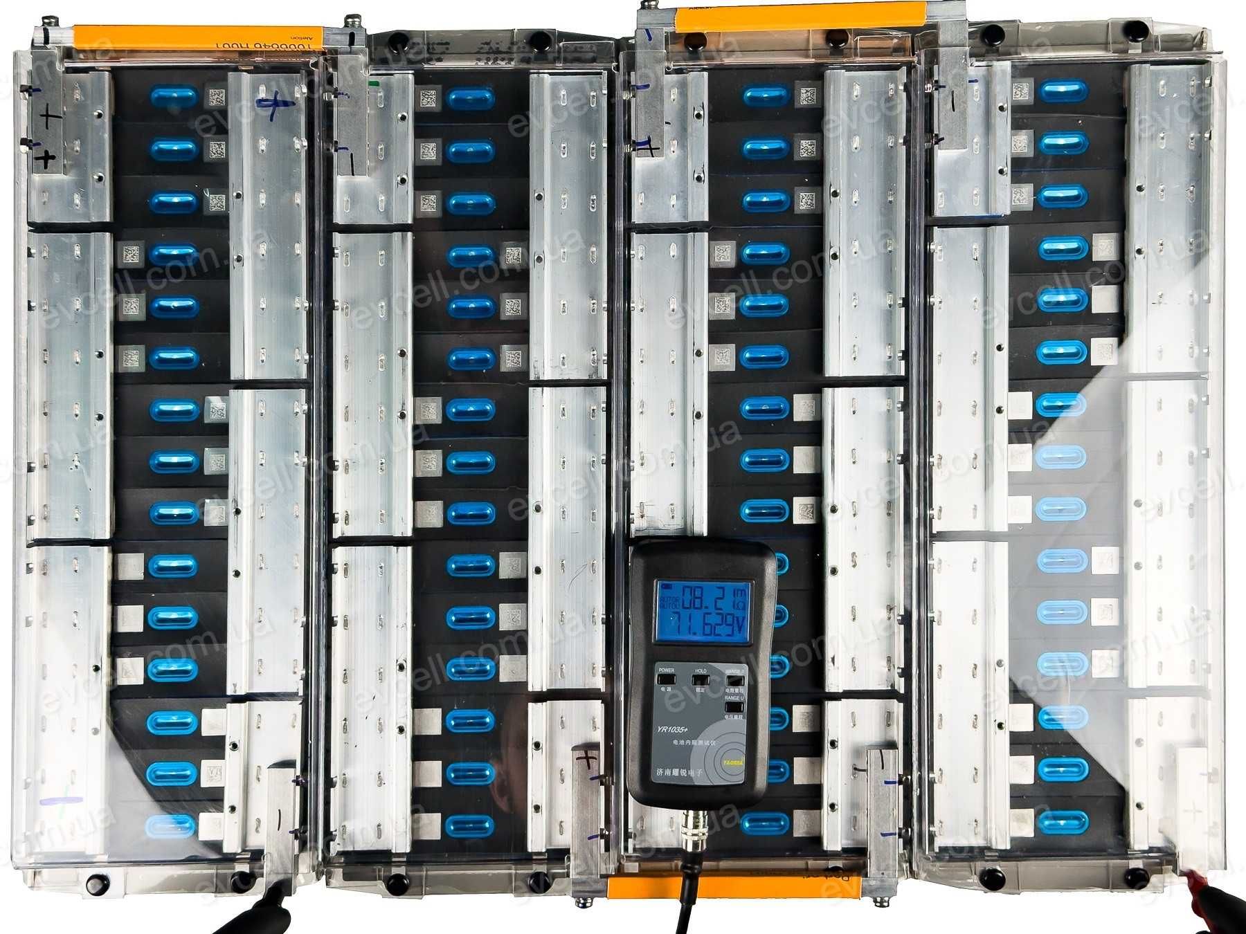 Акумуляторна збірка 72V на 8.1kWh, 20S3P, Lishen 111Ah Li-ion NMC