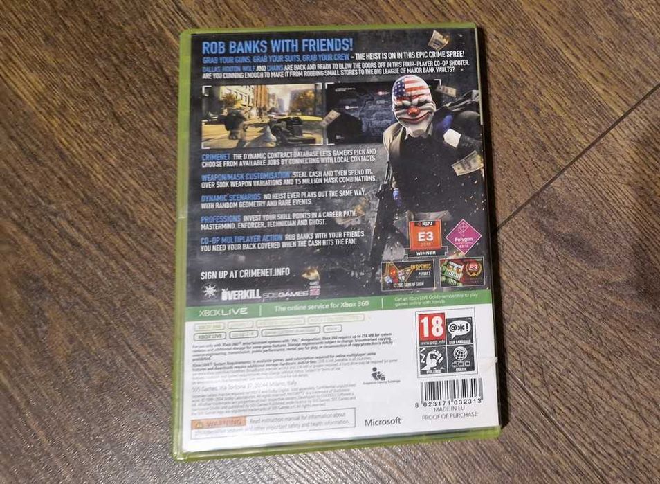 Payday 2 XBOX 360