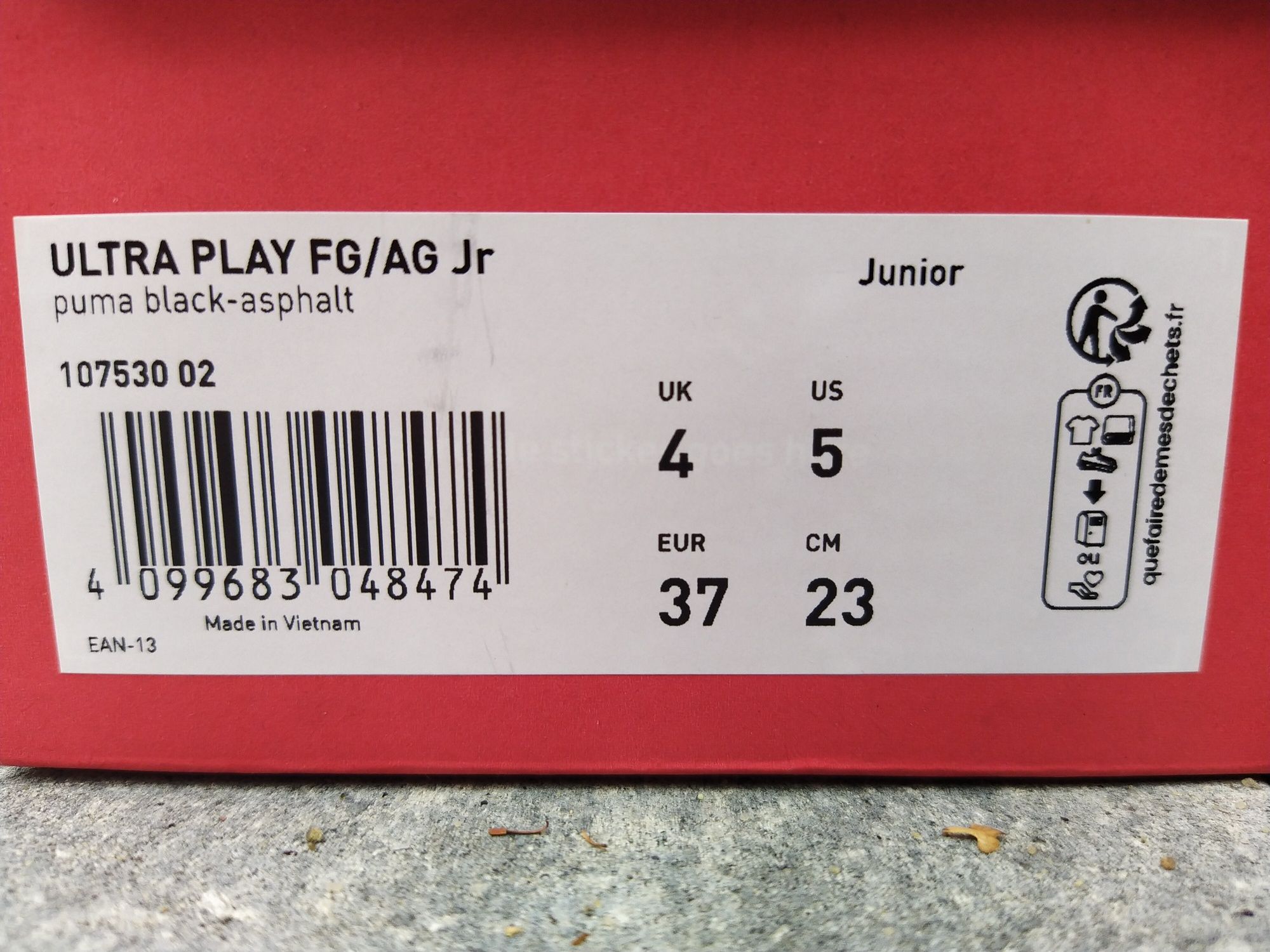 Buty piłkarskie korki Puma Ultra rozmiar 37