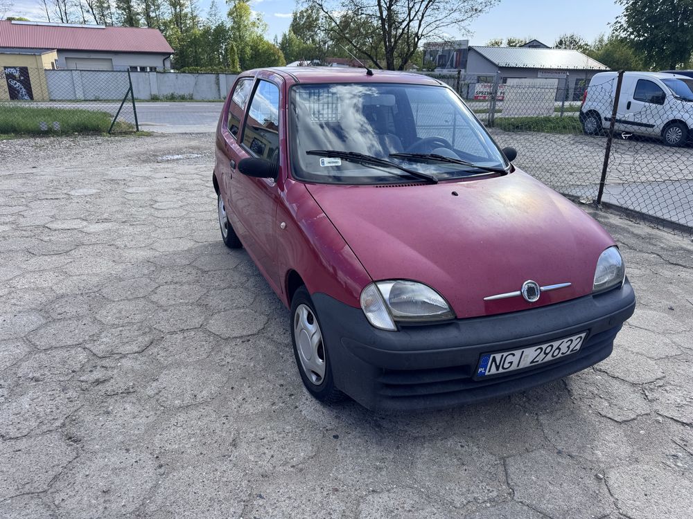 Fiat Seicento Van 1.1 Benzyna VAT-1 | Stan techniczny bardzo dobry