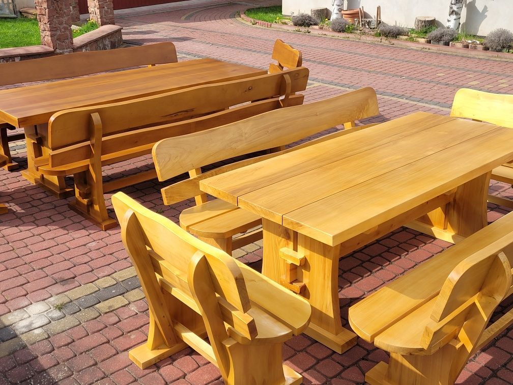 Meble ogrodowe do altanki na taras stół promocja wyprzedaż PRODUCENT