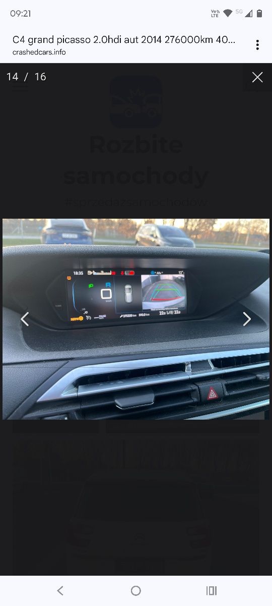 Citroen C4 grand Picasso 2,0 bluehdi Automat,kamera,panorama,ful opcja