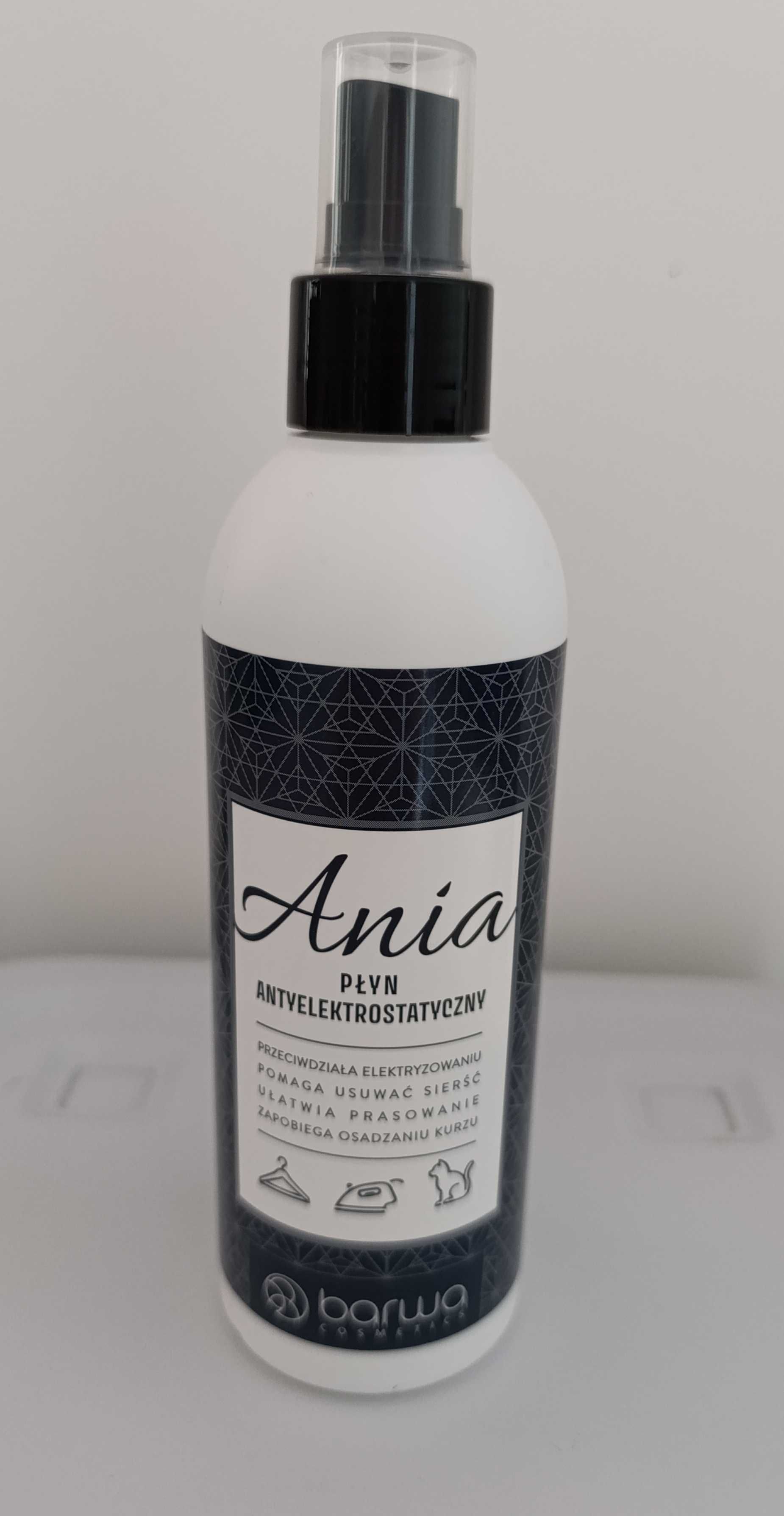 Skuteczny Płyn antyelektrostatyczny w sprayu Ania 220ml
