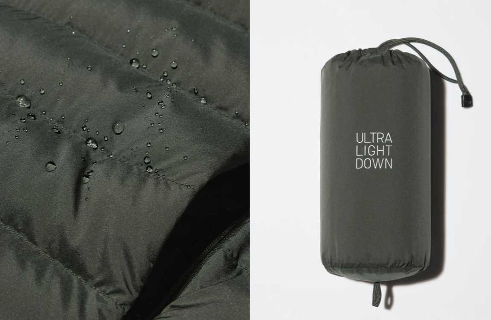 Чоловіча пухова куртка Uniqlo Ultra Light Down Jacket жовтий XXL