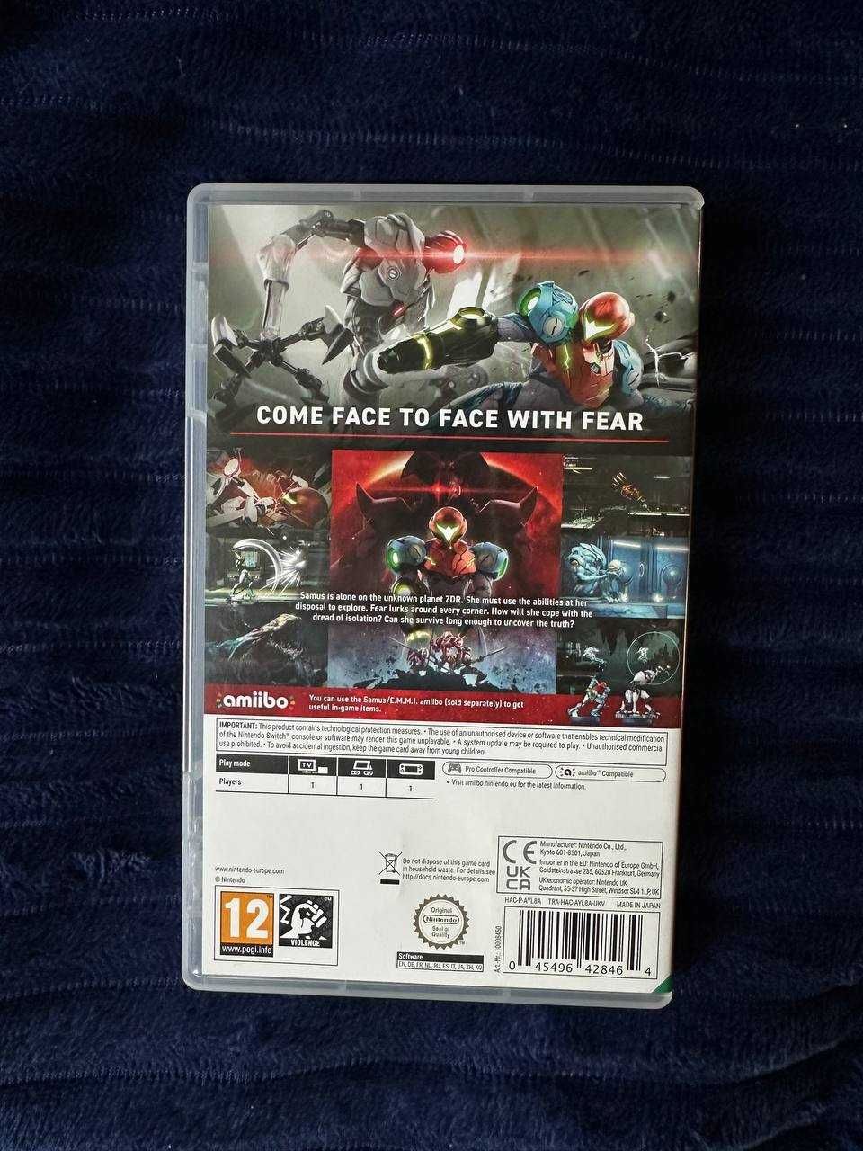 Metroid Dread Nintendo Switch