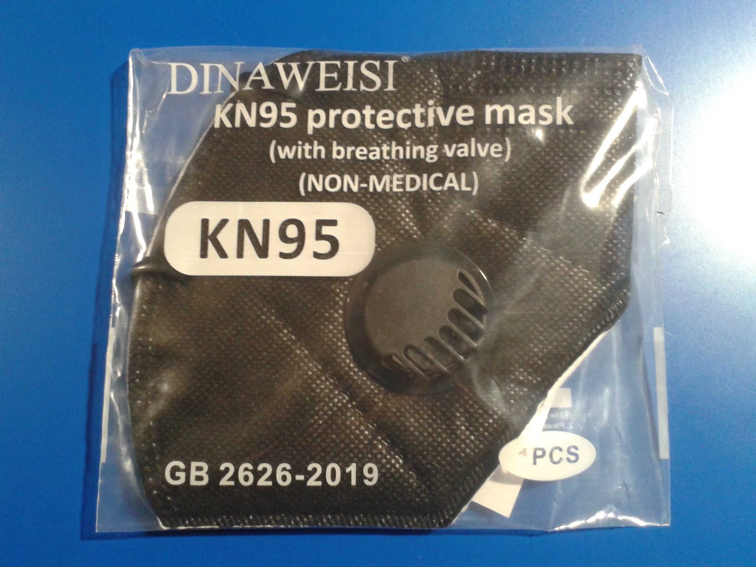 Maseczka ochronna przeciwpyłowa z zaworem KN95
