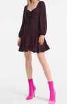 Reserved wzorzysta sukienka w usta XS s