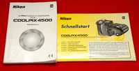 Nikon Coolpix 4500 instrukcja obsługi po Niemiecku
