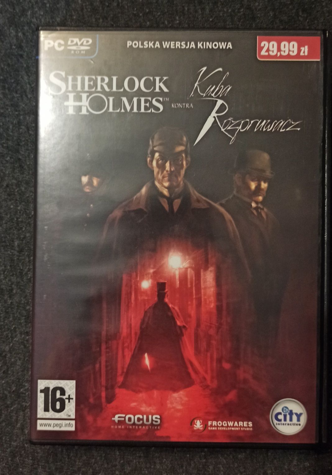 Sherlock Holmes kontra Kuba Rozpruwacz gra PC
