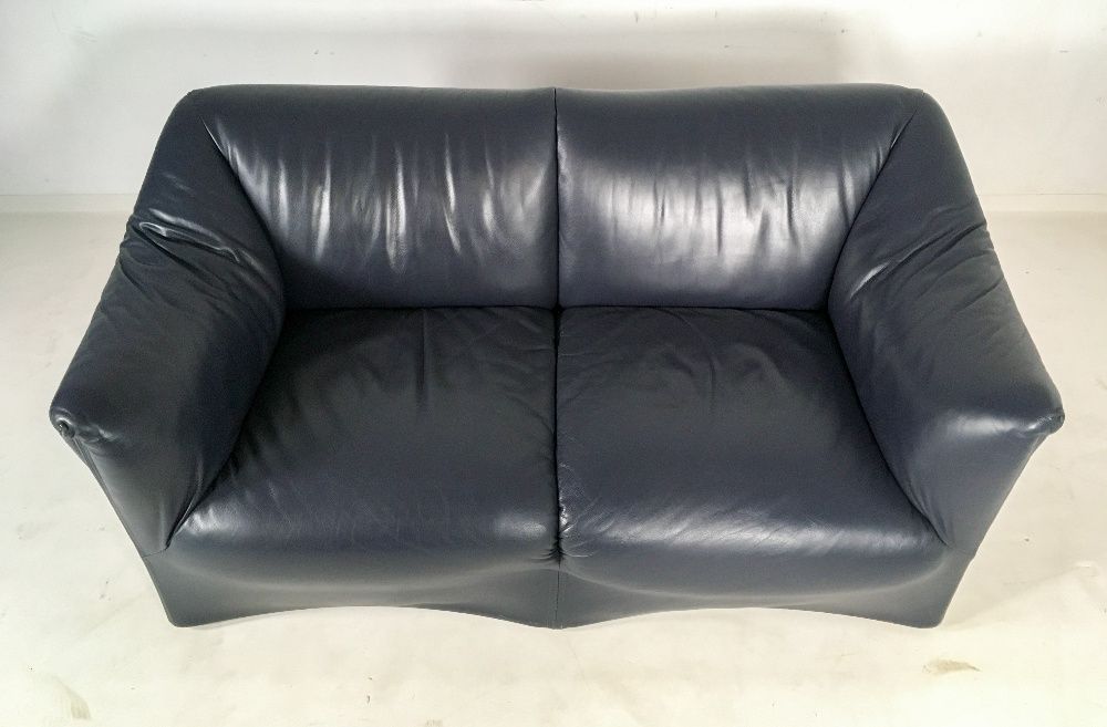 Cassina włoska sofa Tentazione prj Mario Bellini skóra lata 70 vintage