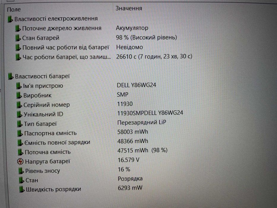 Ноутбук Dell Latitude 5530 [i7 12 Gen] [IPS] R16 [SSD] на Куліша 22