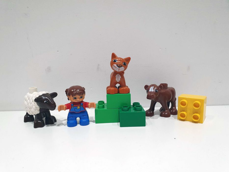 Lego DUPLO 5646 żłobek dla zwierząt owca kot krowa klocki