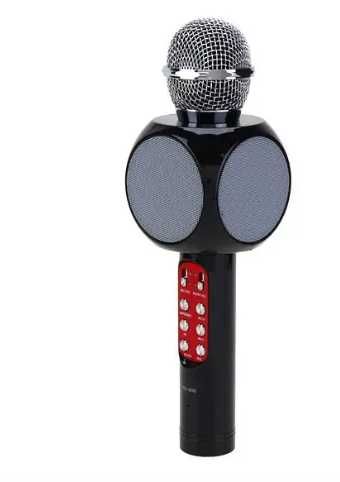 Караоке Мікрофон Q7  блютуз Bluetooth колонка з мікрофоном W-858 Q7