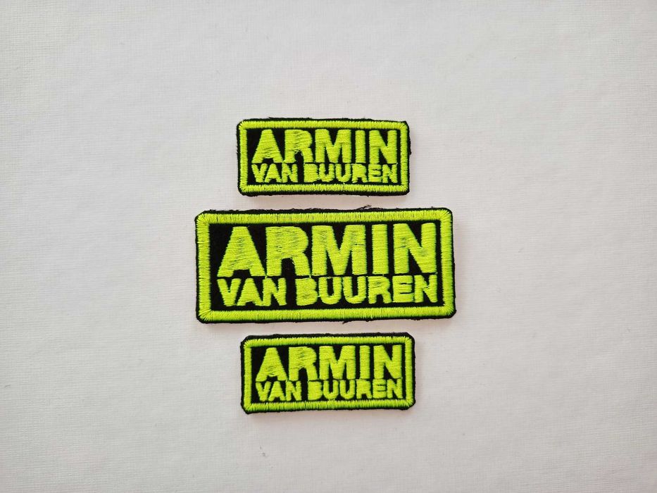 Zestaw 3szt Termo naszywki Armin Van Buuren koszulka bluza ozdobne