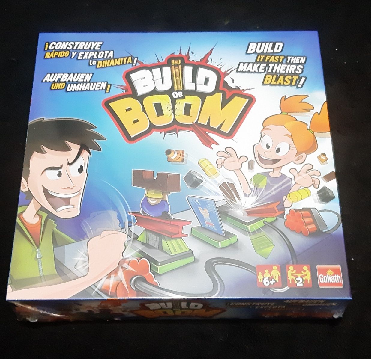 Jogo de Tabuleiro Build our Boom