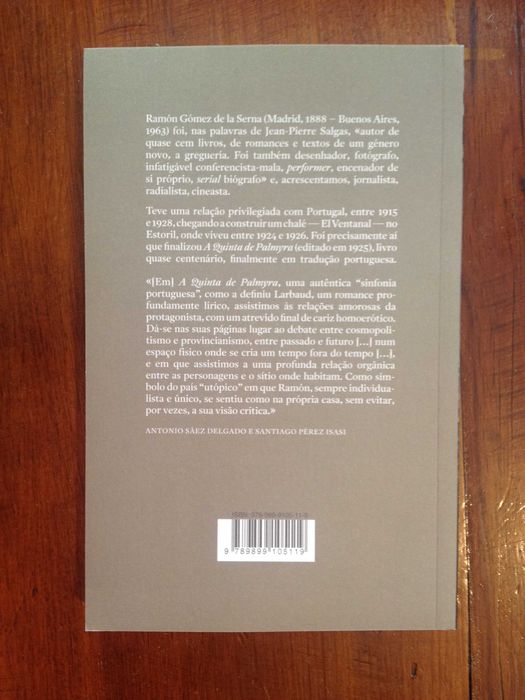 Ramón de la Serna - A quinta de Palmyra